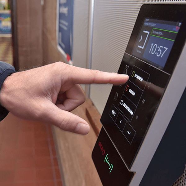 Zeiten buchen per Terminal